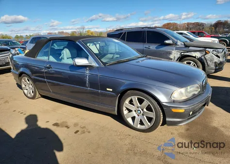 2002 BMW 325 Ci from USA, damaged, VIN WBABS33462PG88633